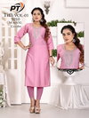 Titli Vol 1 By Pt Rayon Viscose Dobby Surat Kurti Wholesale Market
